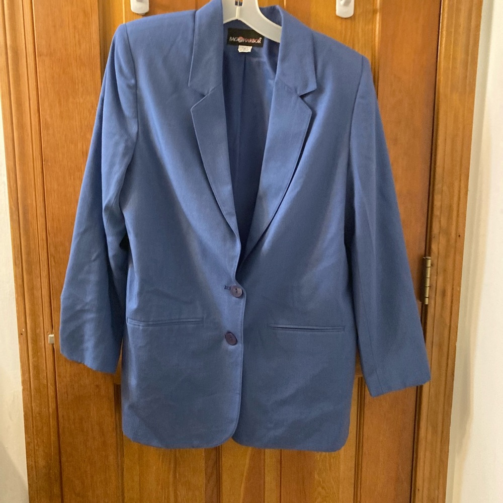 Jacket size 8 blue